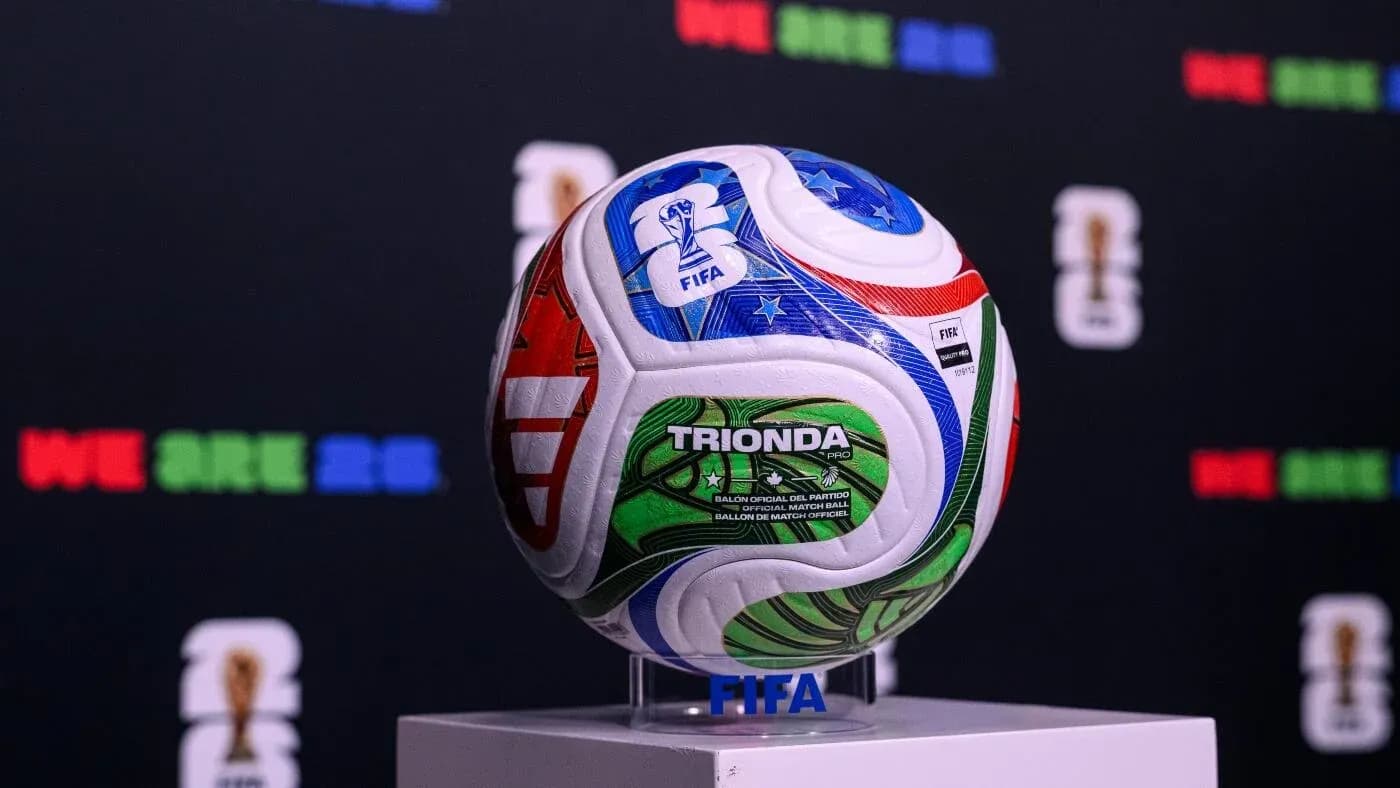 ‘Trionda’ Unveiled by Adidas as FIFA World Cup 2026 Match Ball