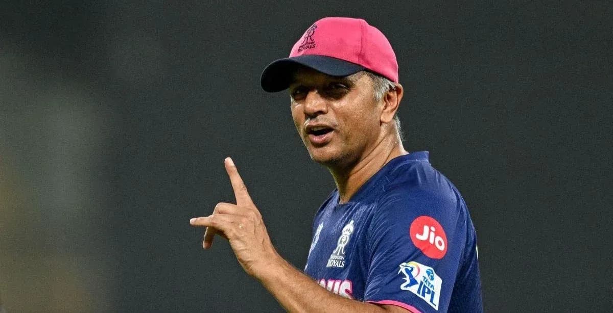 Dravid Resigns as Rajasthan Royals Head Coach